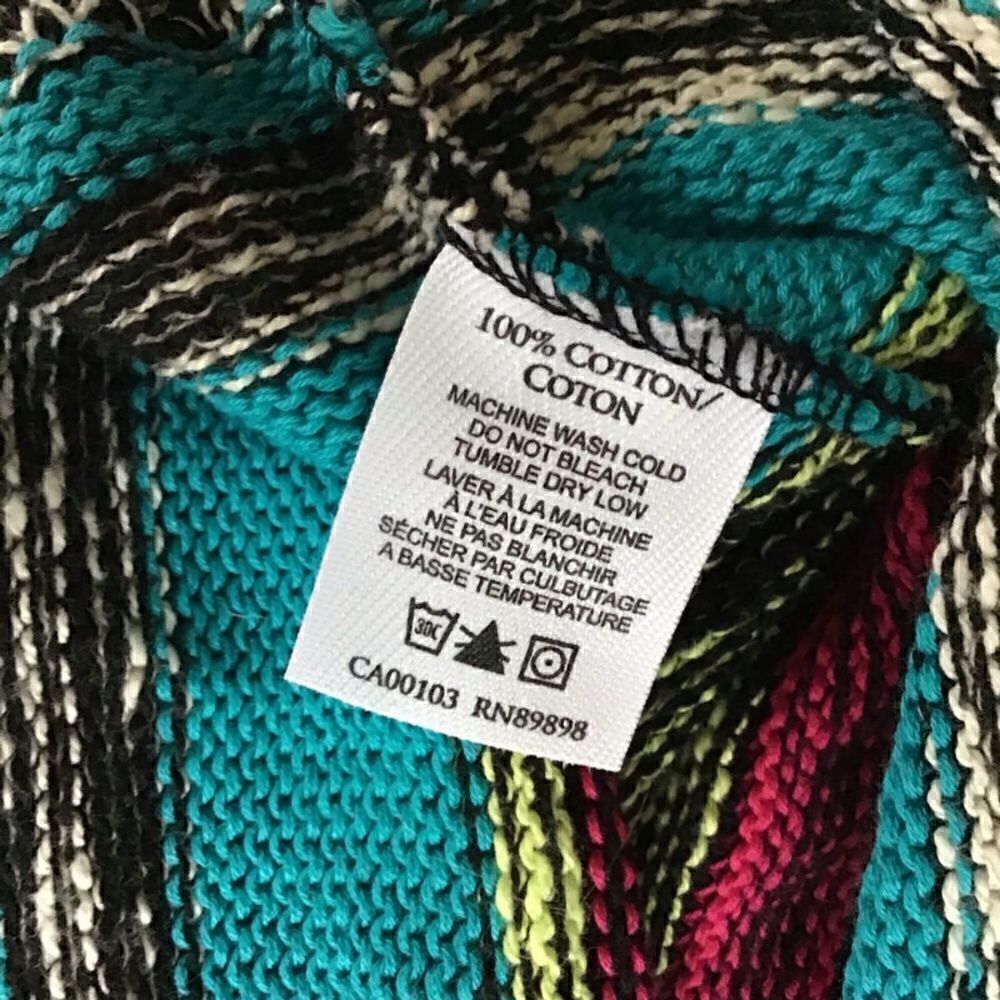Cotton Country Canadian Multi Knit Aztec Sweater - Picture 3 of 7